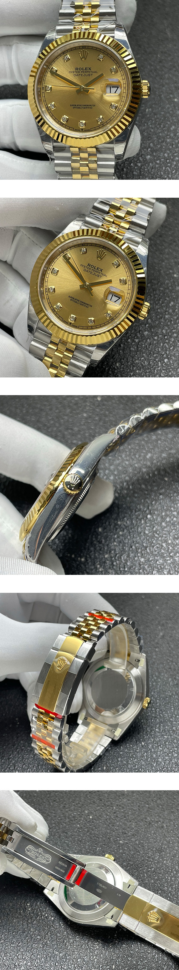 【GM製】ロレックススーパーコピー時計デイトジャスト126333G、メンズにふさわしい時計